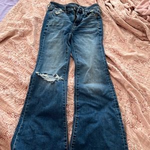 american eagle flare jeans